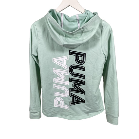 Tyttöjen Puma - Huppari, koko 158 - 164 - Vihreä (2)