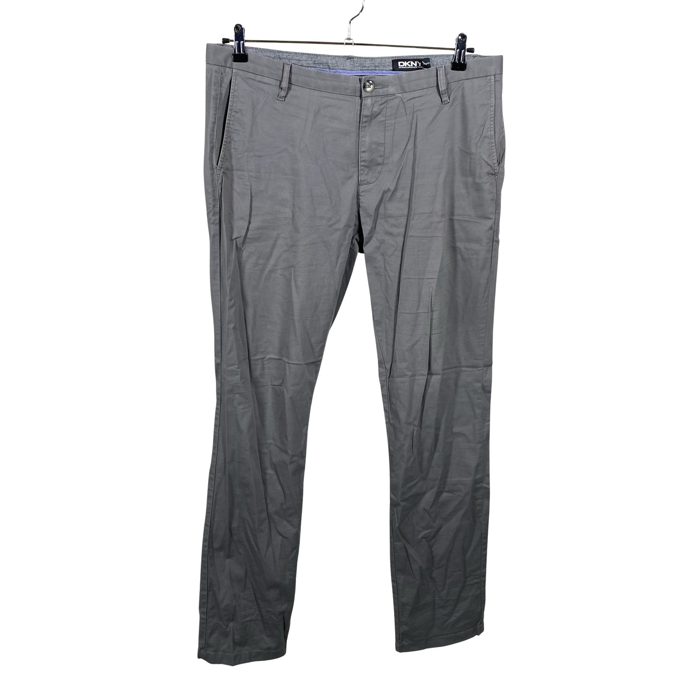 Miesten DKNY - Kangashousut, koko W36 - Harmaa (1)