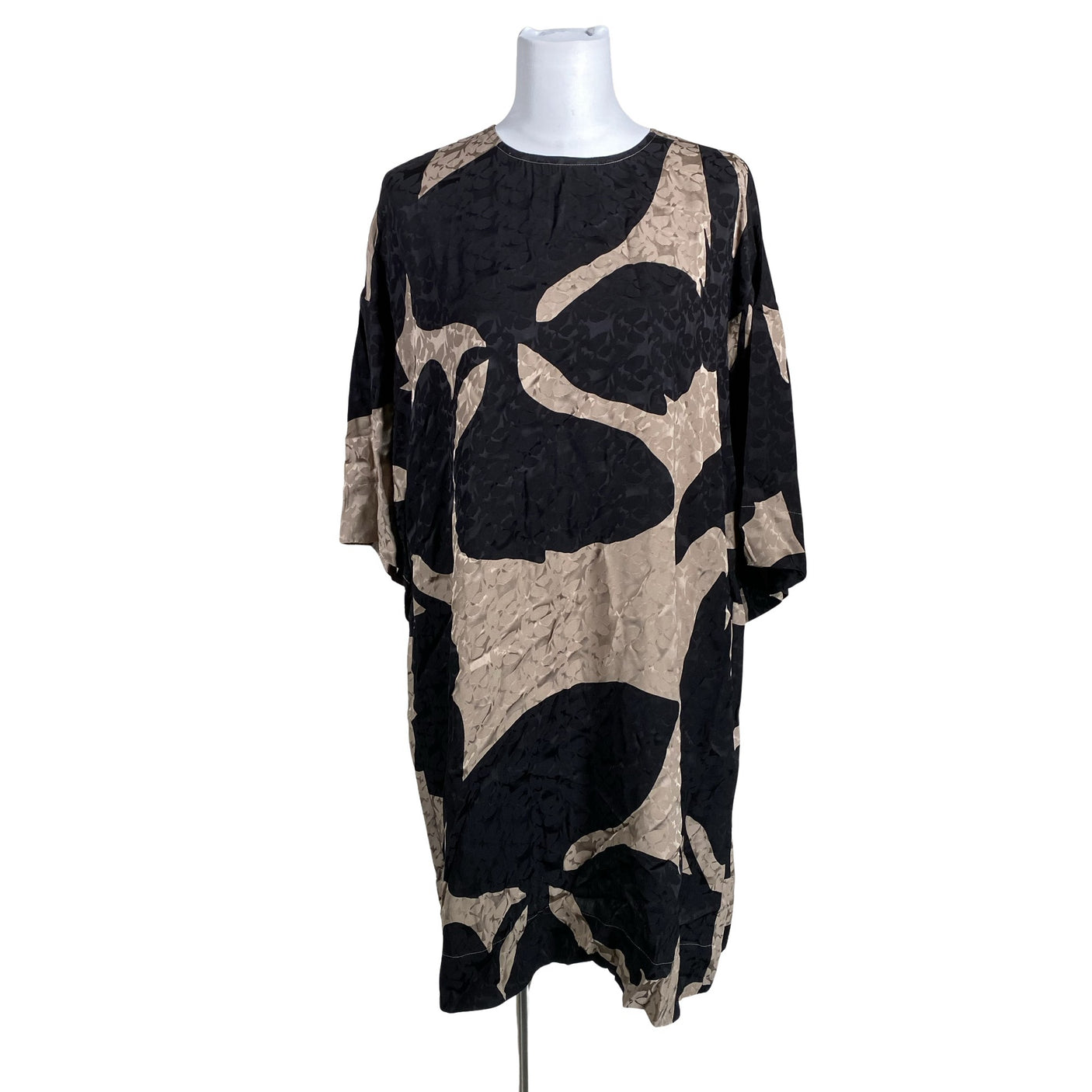 Naisten Marimekko - Sifonkimekko, koko 40 - Musta (1)