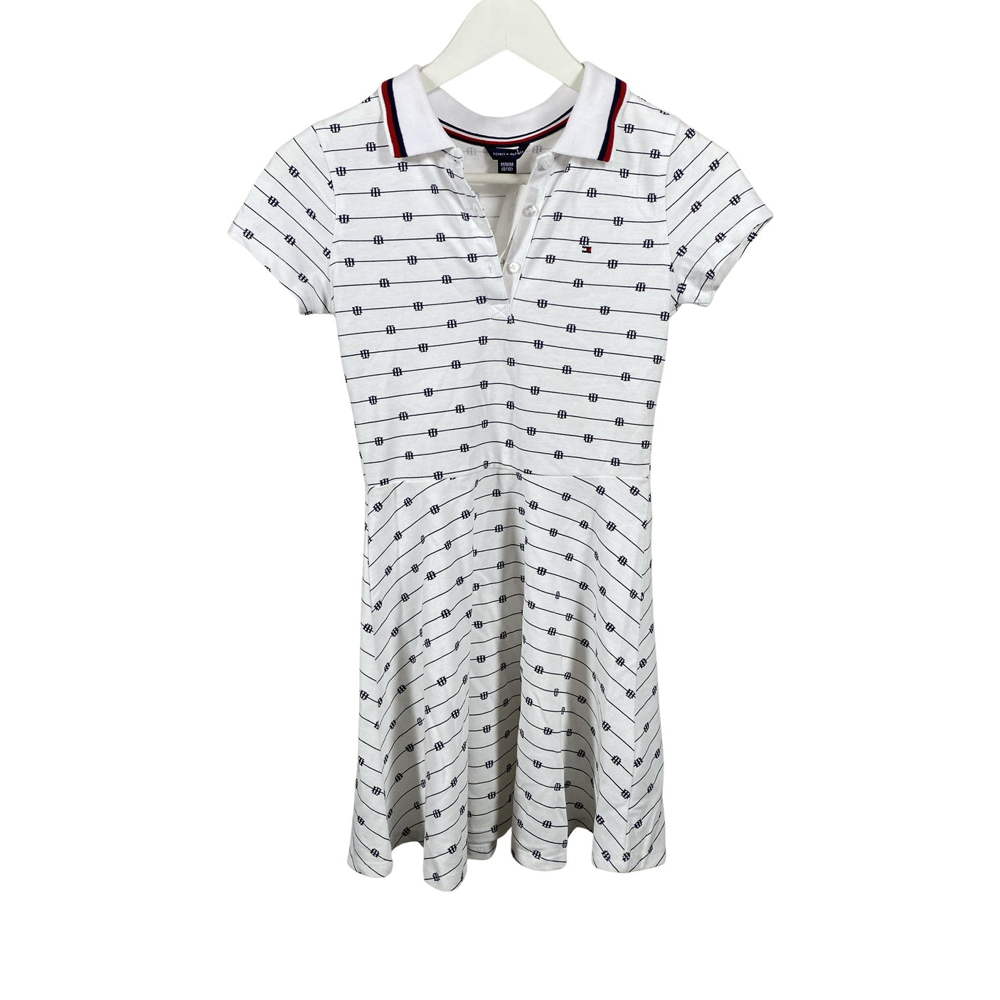 Tyttöjen Tommy Hilfiger - Pikeemekko, koko 134 - 140 - Valkoinen (1)