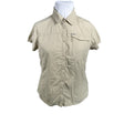 Naisten Columbia - Urheilupaita, lyhyet hihat, koko 42 - Beige ()