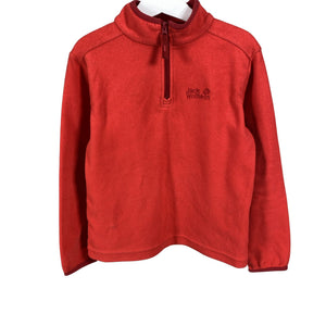 Unisex Jack Wolfskin - Fleecepaita, koko 122 - 128 - Punainen (1)