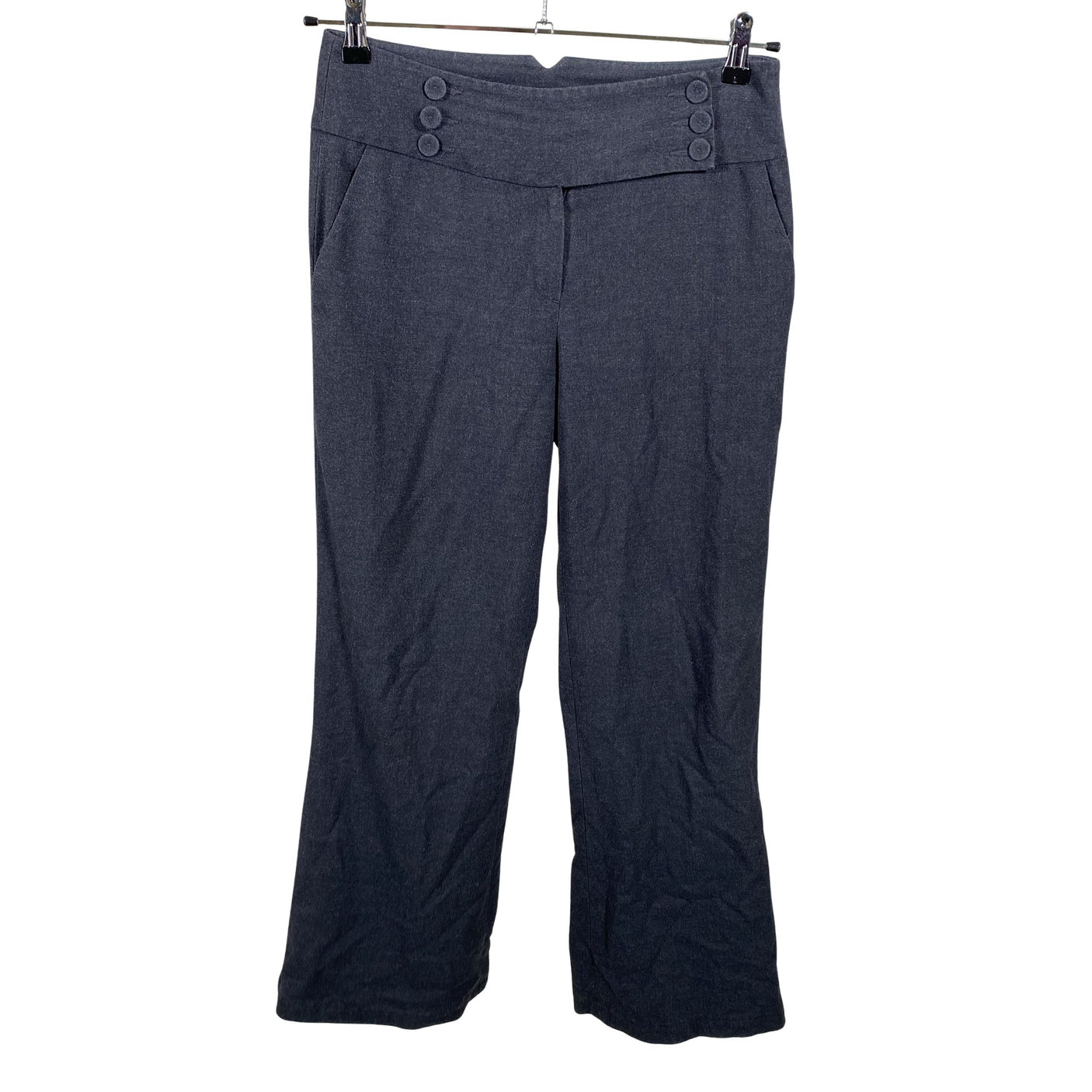 Naisten Long Tall Sally - Kangashousut, koko 38 - Harmaa (1)