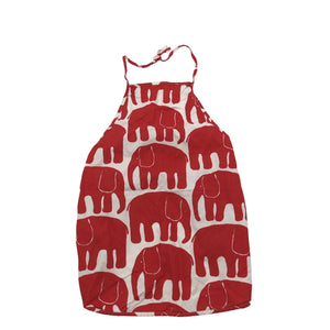 Unisex Finlayson - Esiliina, koko 98 - 104 - Punainen (1)