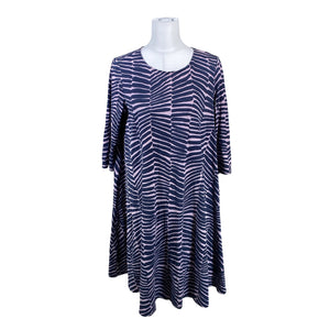 Naisten Marimekko - Trikoomekko, koko 40 - Sininen (1)