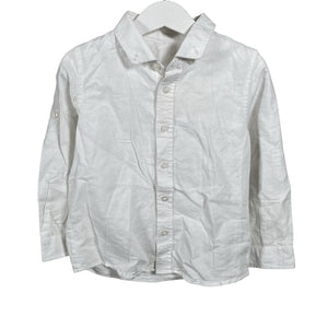 Poikien Marks&Spencer - Kauluspaita, koko 104 - 110 - Valkoinen (1)