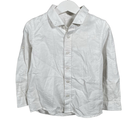 Poikien Marks&Spencer - Kauluspaita, koko 104 - 110 - Valkoinen ()