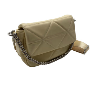 Naisten O.I.S - Olkalaukku, koko Mini - Beige (5)