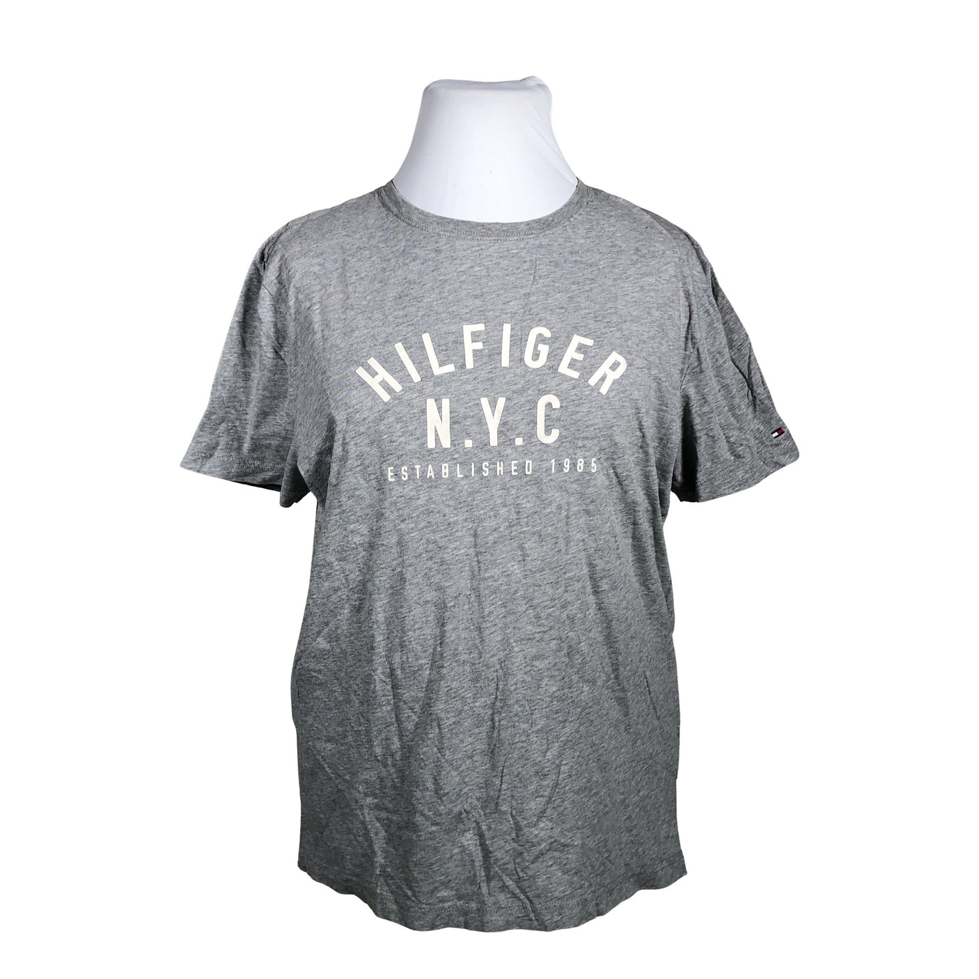 Naisten Tommy Hilfiger - T-paita, koko 42 - Harmaa (1)
