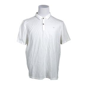 Miesten Calvin Klein - Pikeepaita, koko XL - Valkoinen (1)