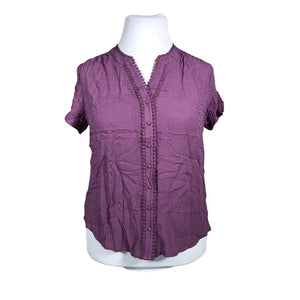 Naisten Rose Bud - Lyhythihainen pusero, koko 44 - Violetti (1)