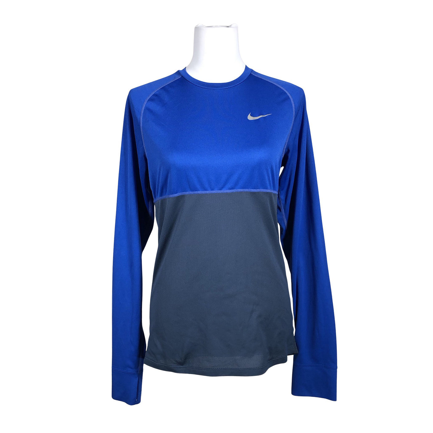 Naisten Nike - Urheilupaita, pitkät hihat, koko 36 - Sininen (1)