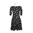 Naisten Handmade - Sifonkimekko, koko 34 - Musta ()