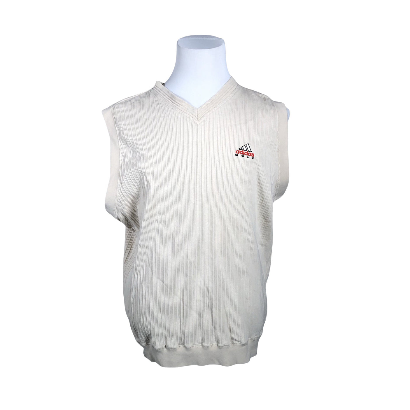 Miesten Adidas - Urheiluliivi, koko XL - Beige (1)