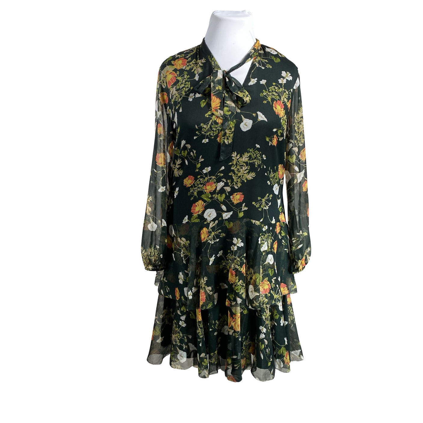 Naisten Lauren Ralph Lauren - Sifonkimekko, koko 44 - Vihreä (1)