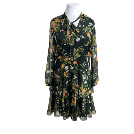 Naisten Lauren Ralph Lauren - Sifonkimekko, koko 44 - Vihreä ()