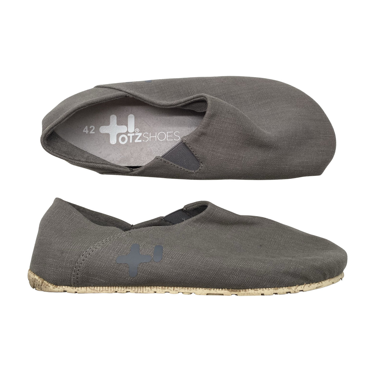 Naisten OTZ Shoes - Loaferit, koko 42 - Harmaa (1)