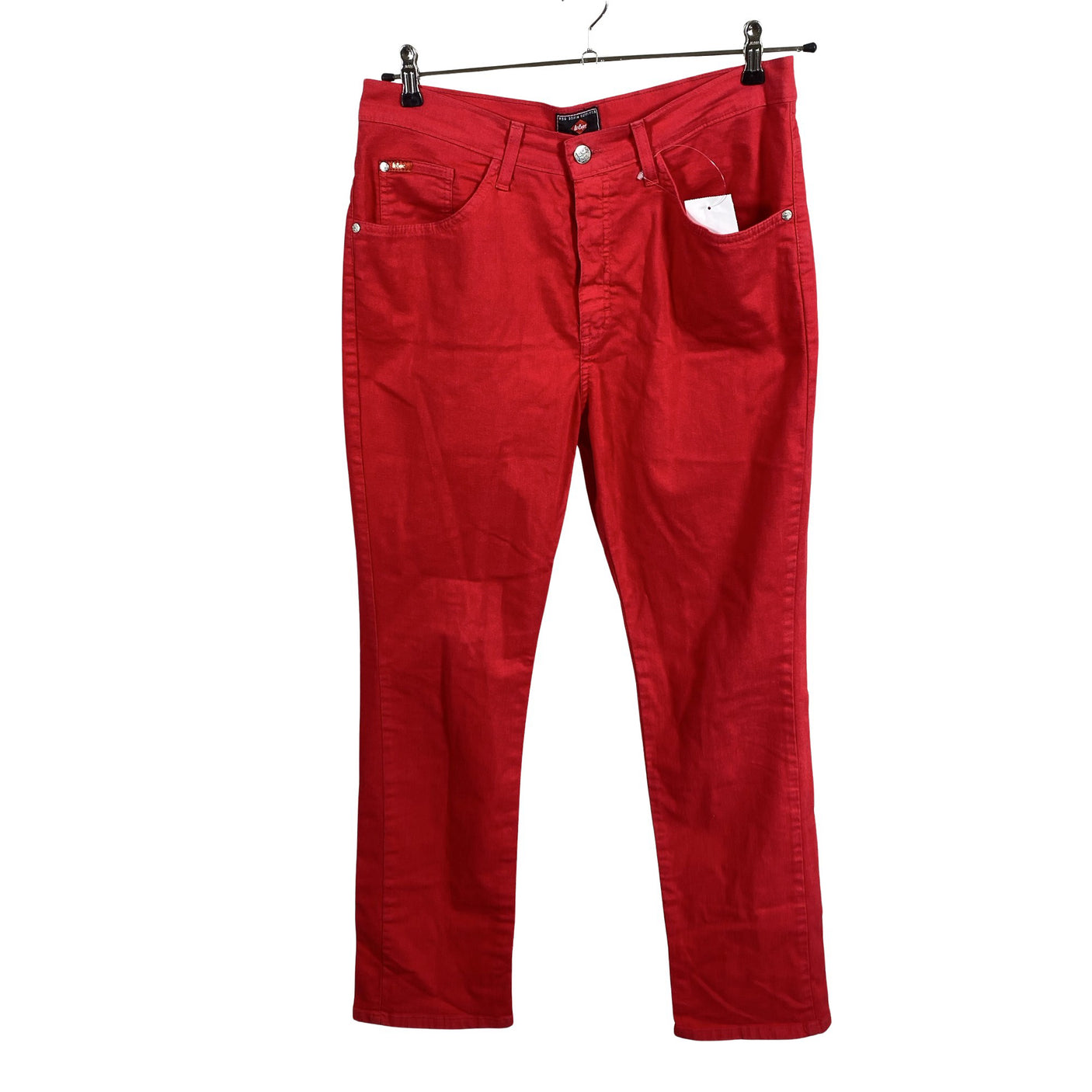 Naisten Lee Cooper - Farkut, koko W33 - Punainen (1)