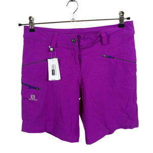 Naisten Salomon - Urheilushortsit, koko 40 - Violetti (1)