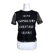 Naisten Superdry - T-paita, koko 36 - Musta ()