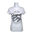 Naisten Superdry - T-paita, koko 36 - Valkoinen ()