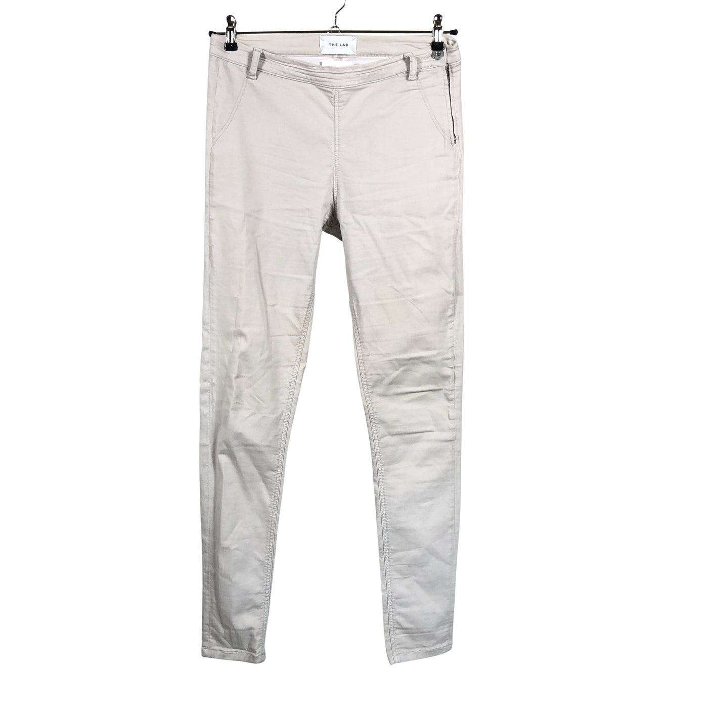 Naisten The Lab - Kangashousut, koko W31 - Beige (1)