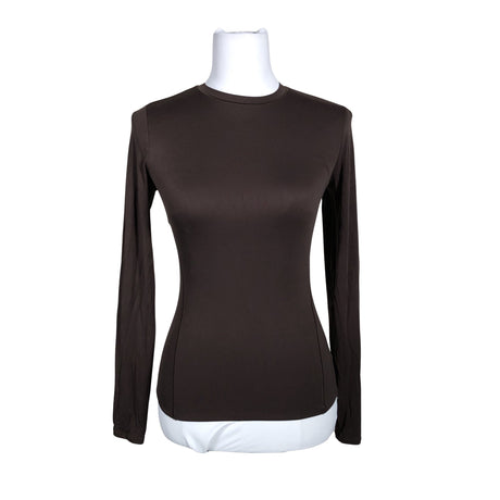 Naisten Lululemon - Urheilupaita, pitkät hihat, koko 34 - Ruskea ()