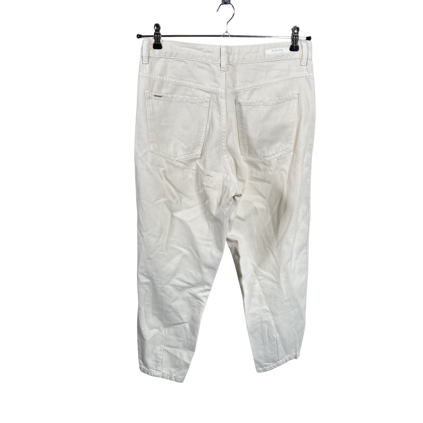 Naisten b.Young - Farkut, koko W28 - Beige (2)