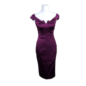 Naisten Karen Millen - Juhlamekko, koko 38 - Violetti (1)