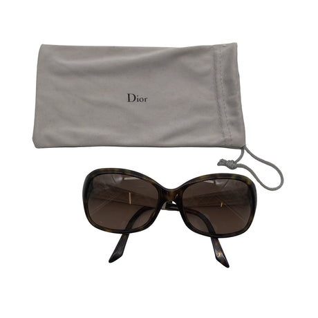 Naisten Christian Dior - Aurinkolasit, koko Ei kokoa - Ruskea ()