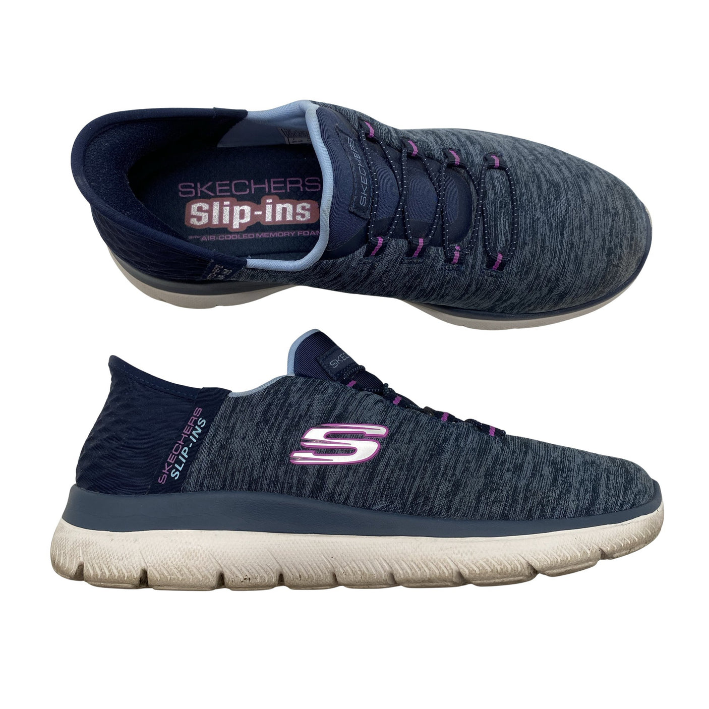 Naisten Skechers - Lenkkarit, koko 36 - Sininen (1)