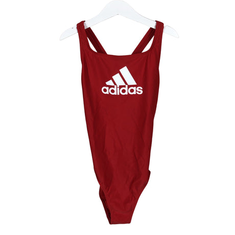 Tyttöjen Adidas - Uimapuku, koko 158 - 164 - Punainen ()