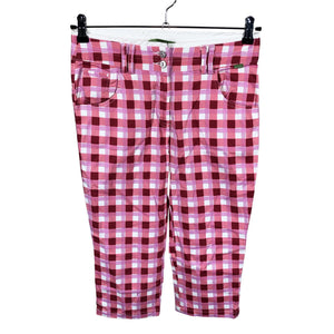 Naisten Backtee - Urheilushortsit, koko 38 - Vaaleanpunainen (1)