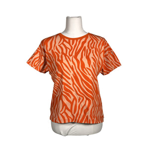 Naisten Riva Clothing - T-paita, koko 34 - Oranssi (1)