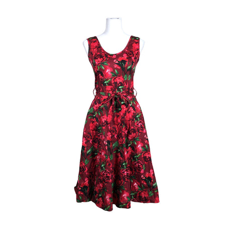 Naisten Lady Vintage - Kangasmekko, koko 38 - Punainen ()