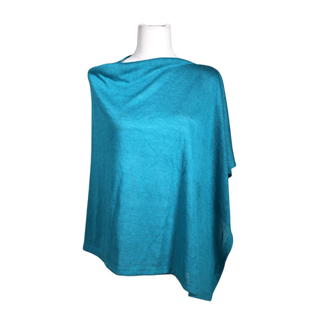 Naisten Mingel - Poncho, koko 38 - Turkoosi ()