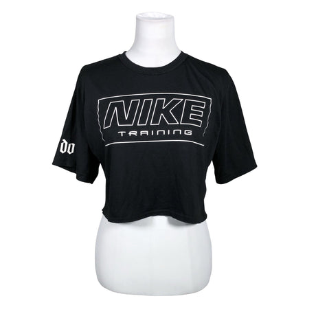 Naisten Nike - Urheilupaita, lyhyet hihat, koko 36 - Musta ()