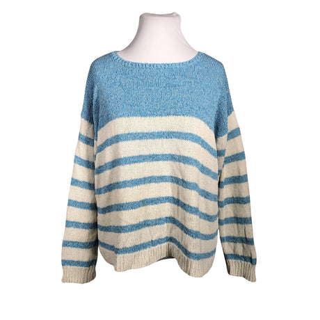 Naisten Handmade - Neulepaita, koko 46 - Sininen ()