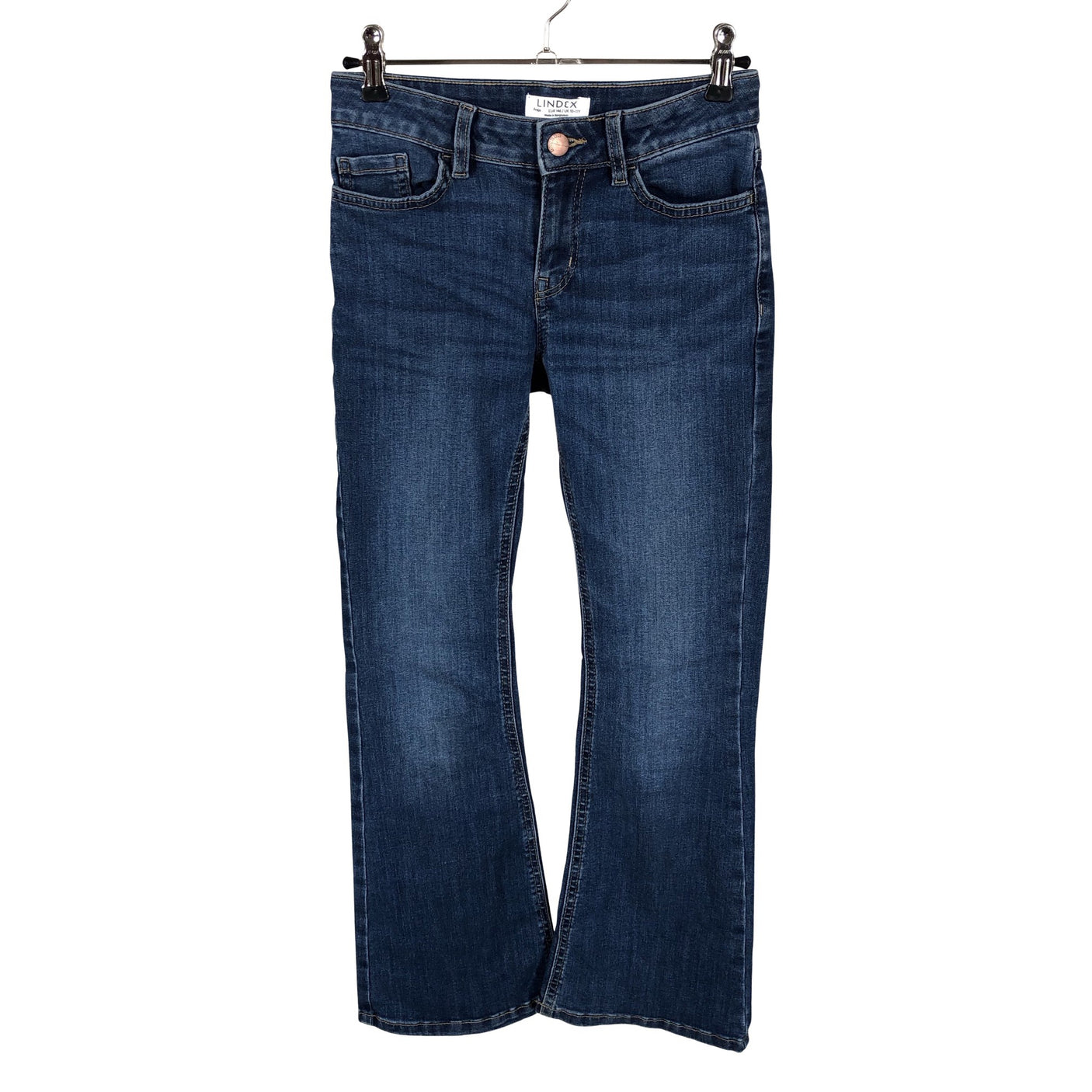Tyttöjen Lindex - Farkut, koko 140 - 146 - Sininen (1)