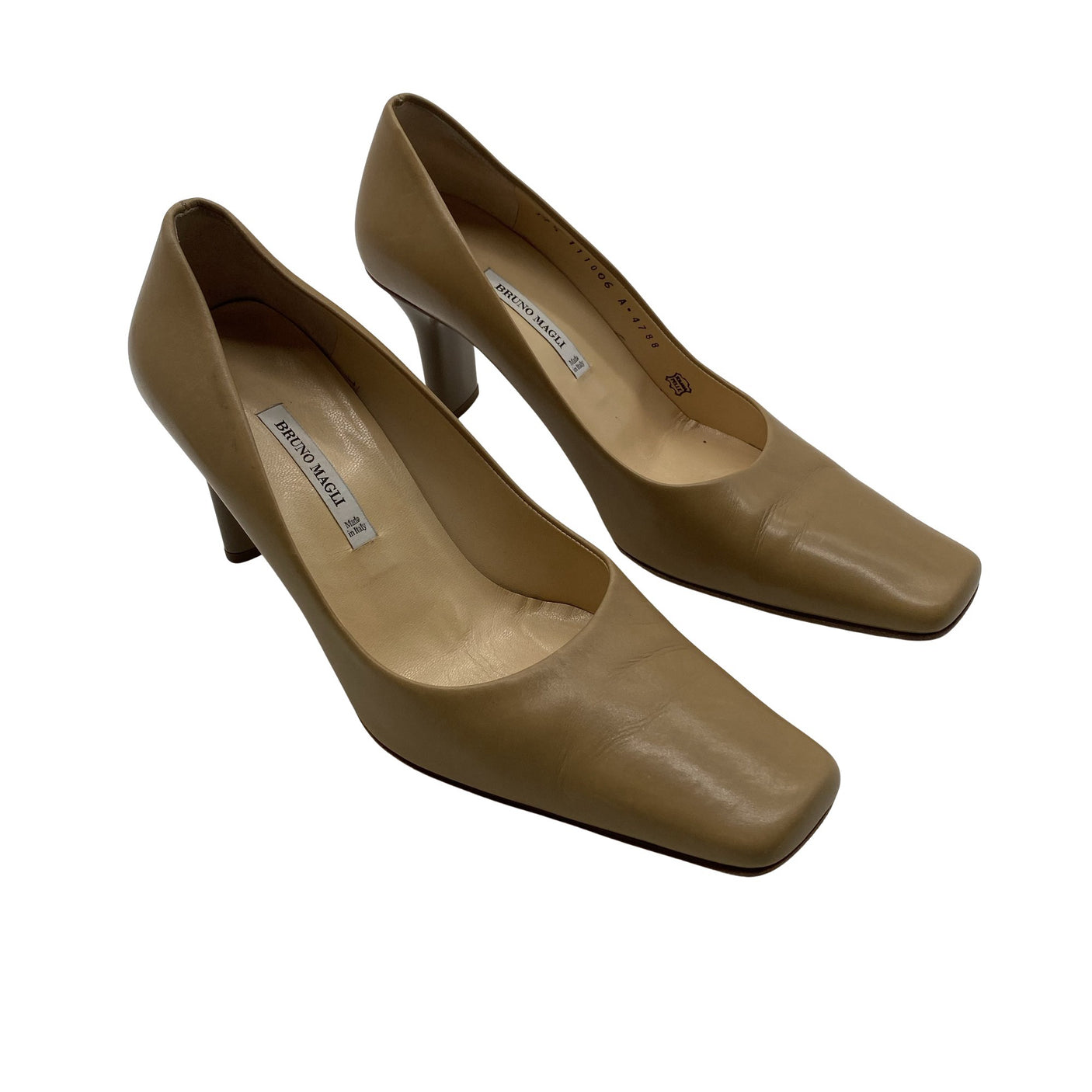 Naisten Bruno Magli - Korkokengät, koko 37 - Beige (2)