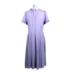Naisten Hell Bunny - Sifonkimekko, koko 40 - Violetti (2)