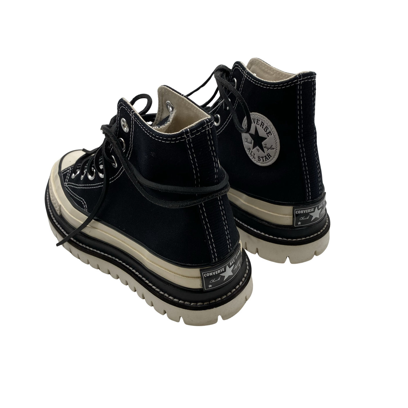 Naisten Converse - Tennarit, koko 38 - Musta (3)