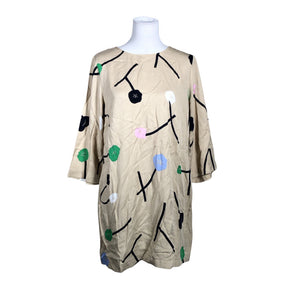 Naisten Nanso - Sifonkimekko, koko 38 - Beige (1)