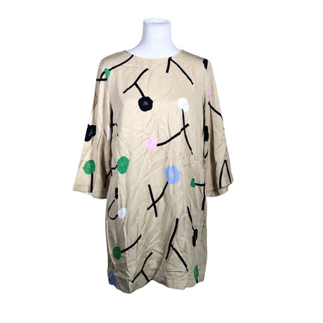 Naisten Nanso - Sifonkimekko, koko 38 - Beige ()