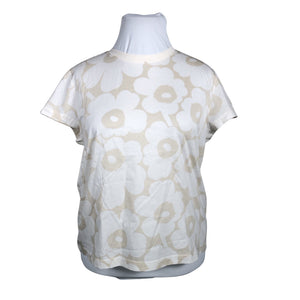 Naisten Marimekko - T-paita, koko 42 - Beige (1)
