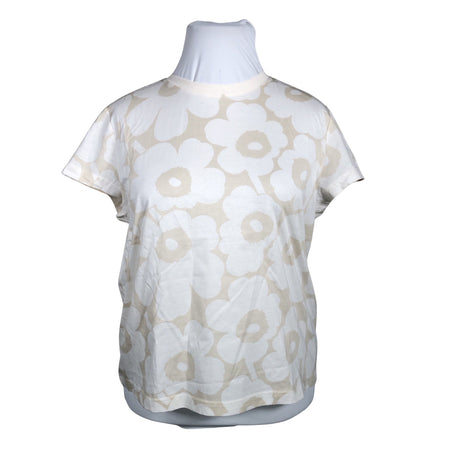 Naisten Marimekko - T-paita, koko 42 - Beige ()