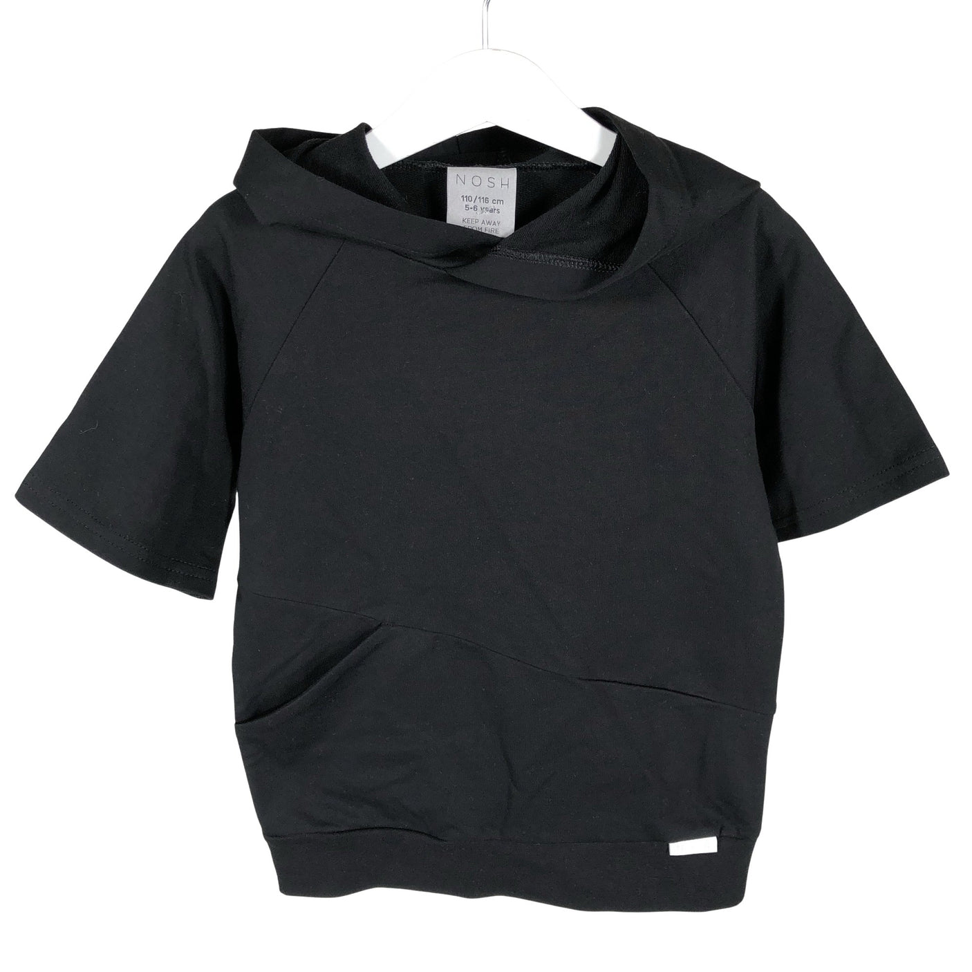 Unisex NOSH - Huppari, koko 110 - 116 - Musta (1)