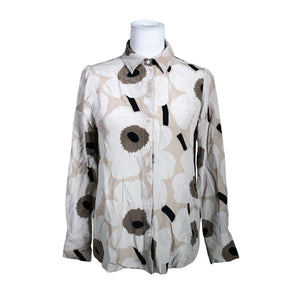 Naisten Marimekko - Pusero, koko 38 - Beige (1)