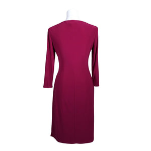 Naisten Lauren Ralph Lauren - Trikoomekko, koko 38 - Violetti (3)