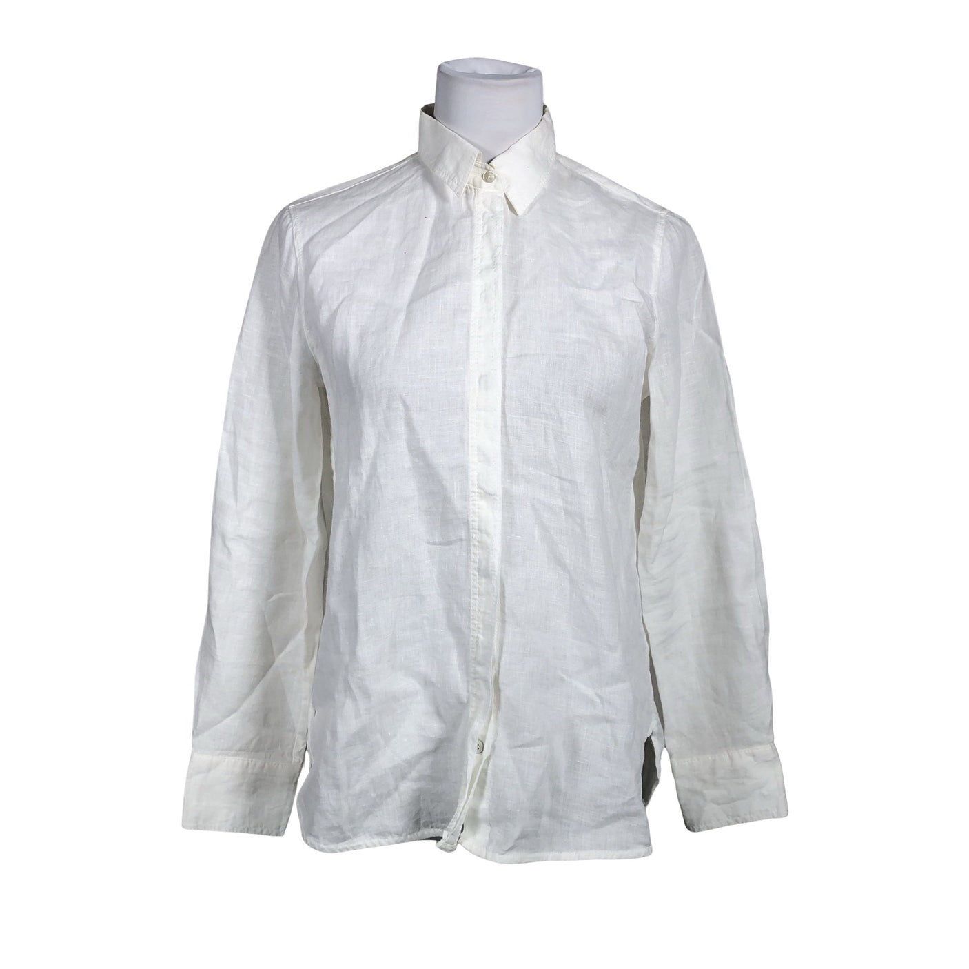 Naisten Massimo Dutti - Kauluspaita, koko 36 - Valkoinen (1)